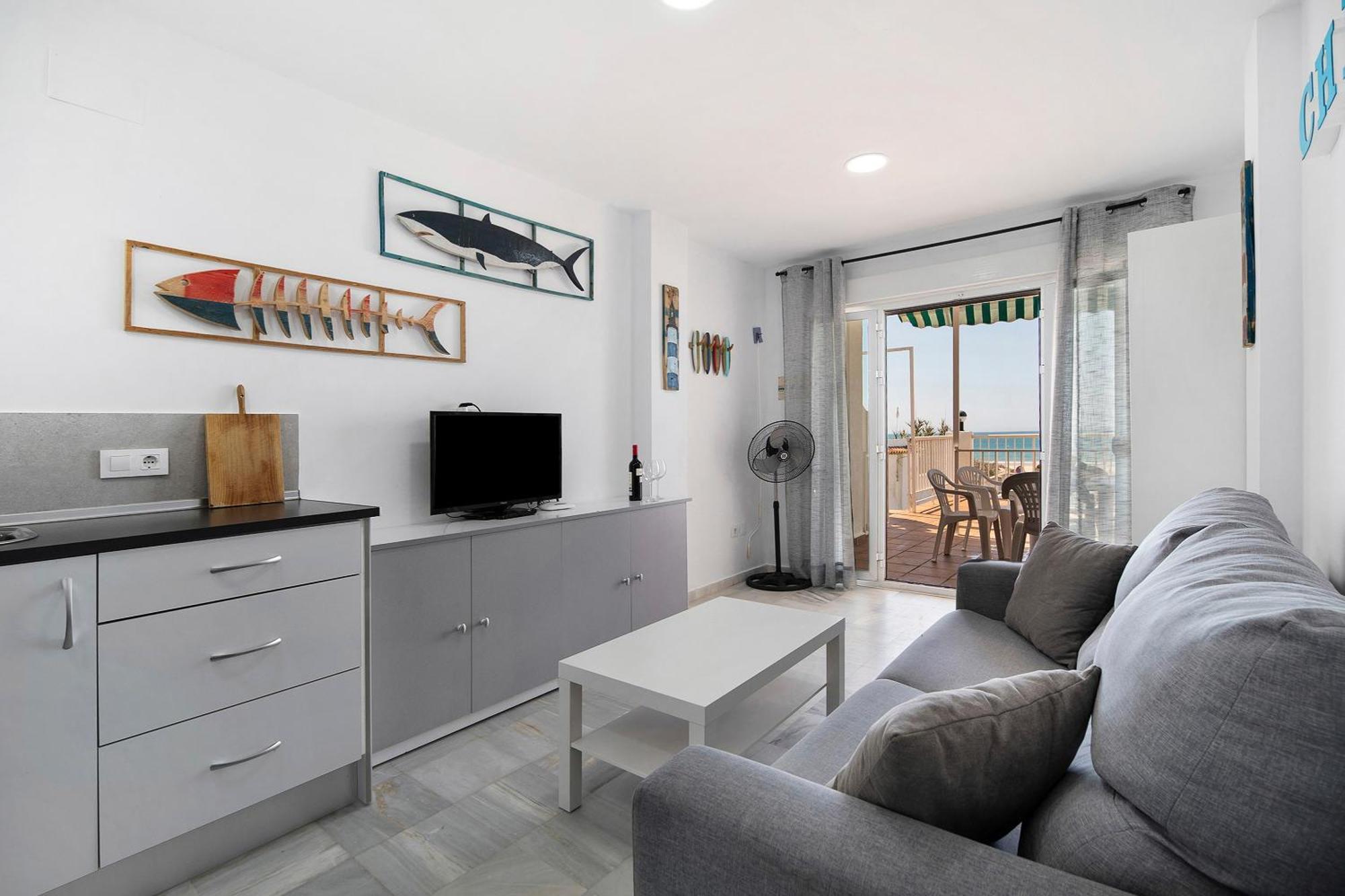 צ'יקלנה דה לה פרונטרה Apartamento Los Balcones E מראה חיצוני תמונה